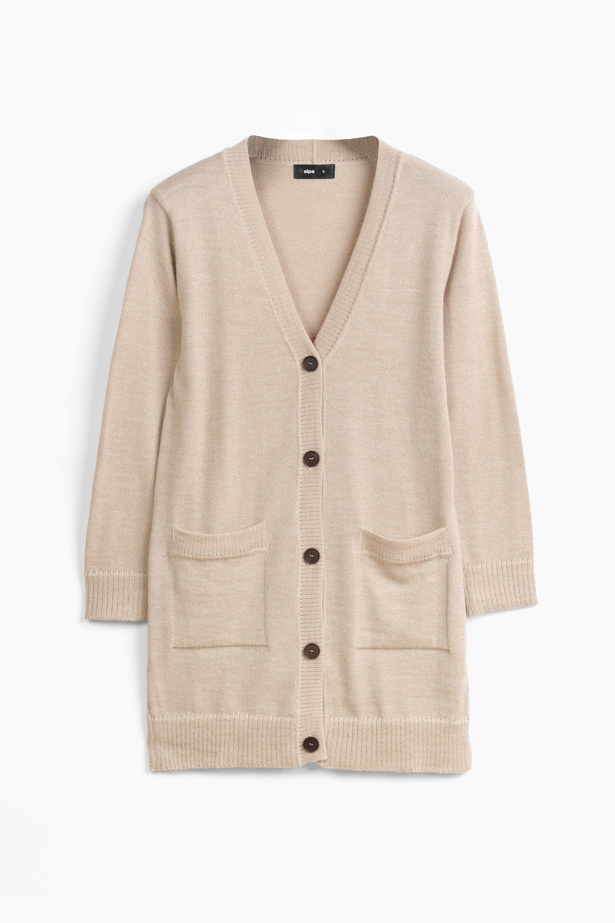 Cuddle-neuletakki, beige (M) #YM0047