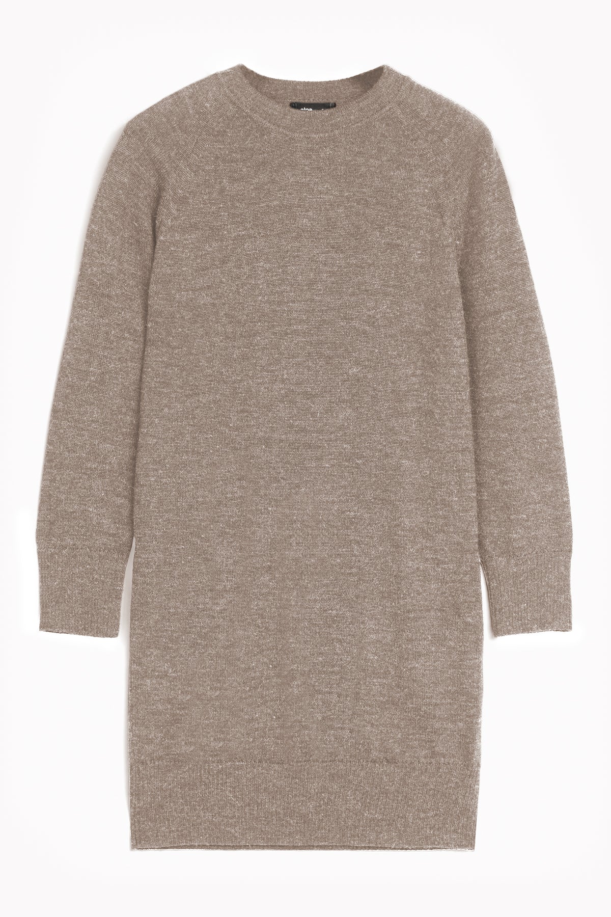 Shine-neulemekko, Tumma greige, S, 1 LK, #7664