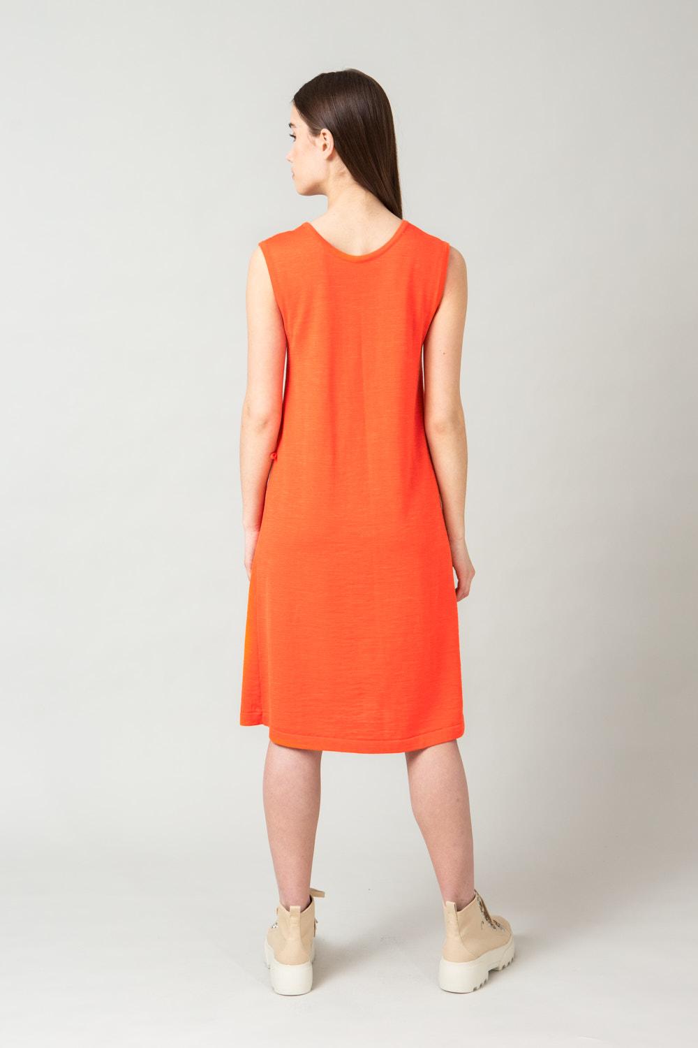 Bellflower-hihaton mekko, Oranssi, XS, 2 LK, #5384