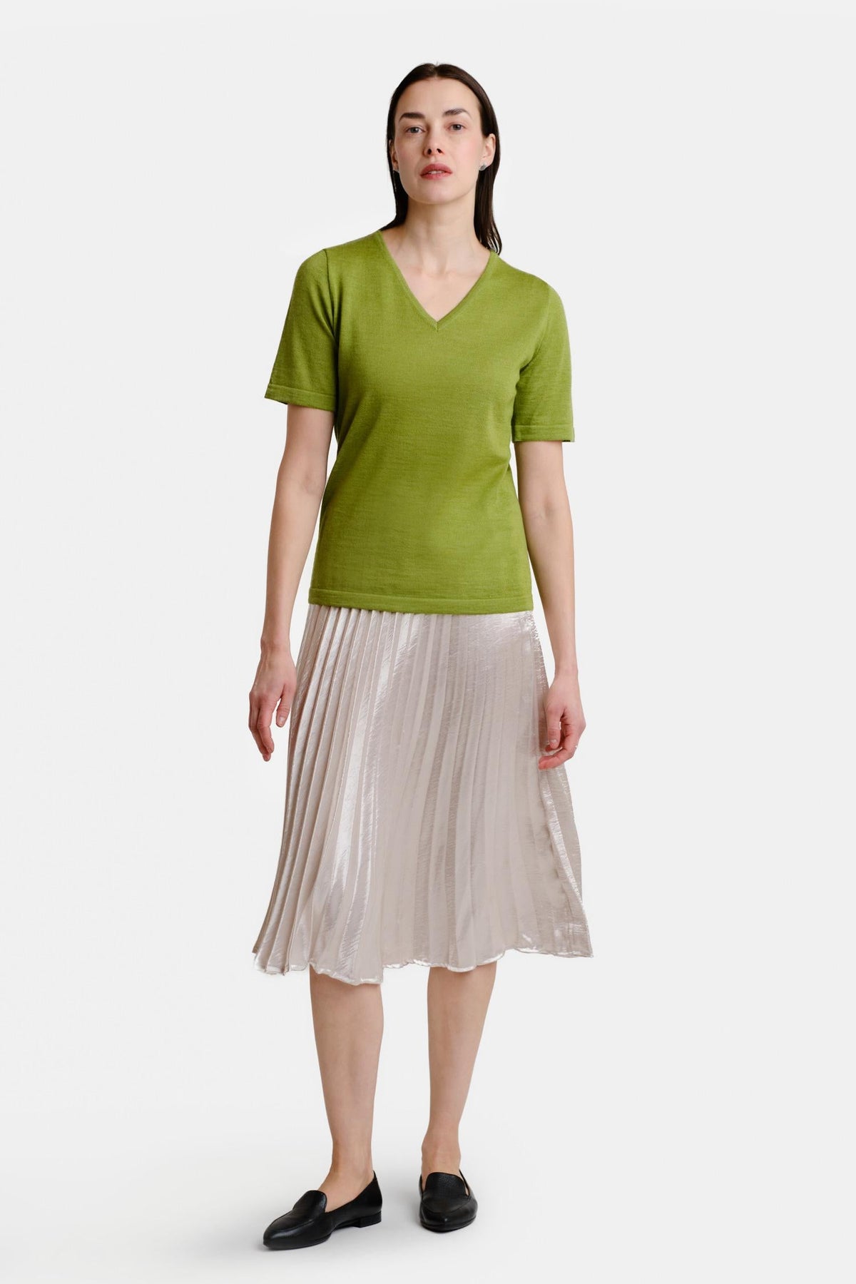 Valley-t-paita, Lime, S, 1 LK, #7246