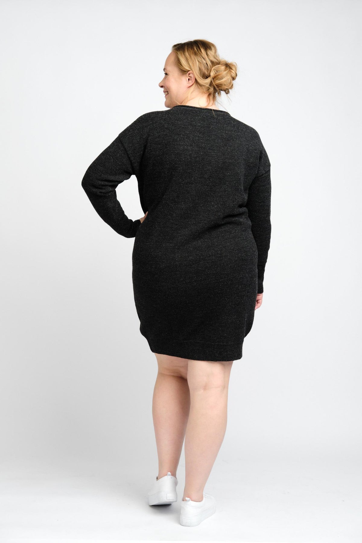 Chilly-neulemekko, Tummanharmaa, XS, 2 LK, #7179