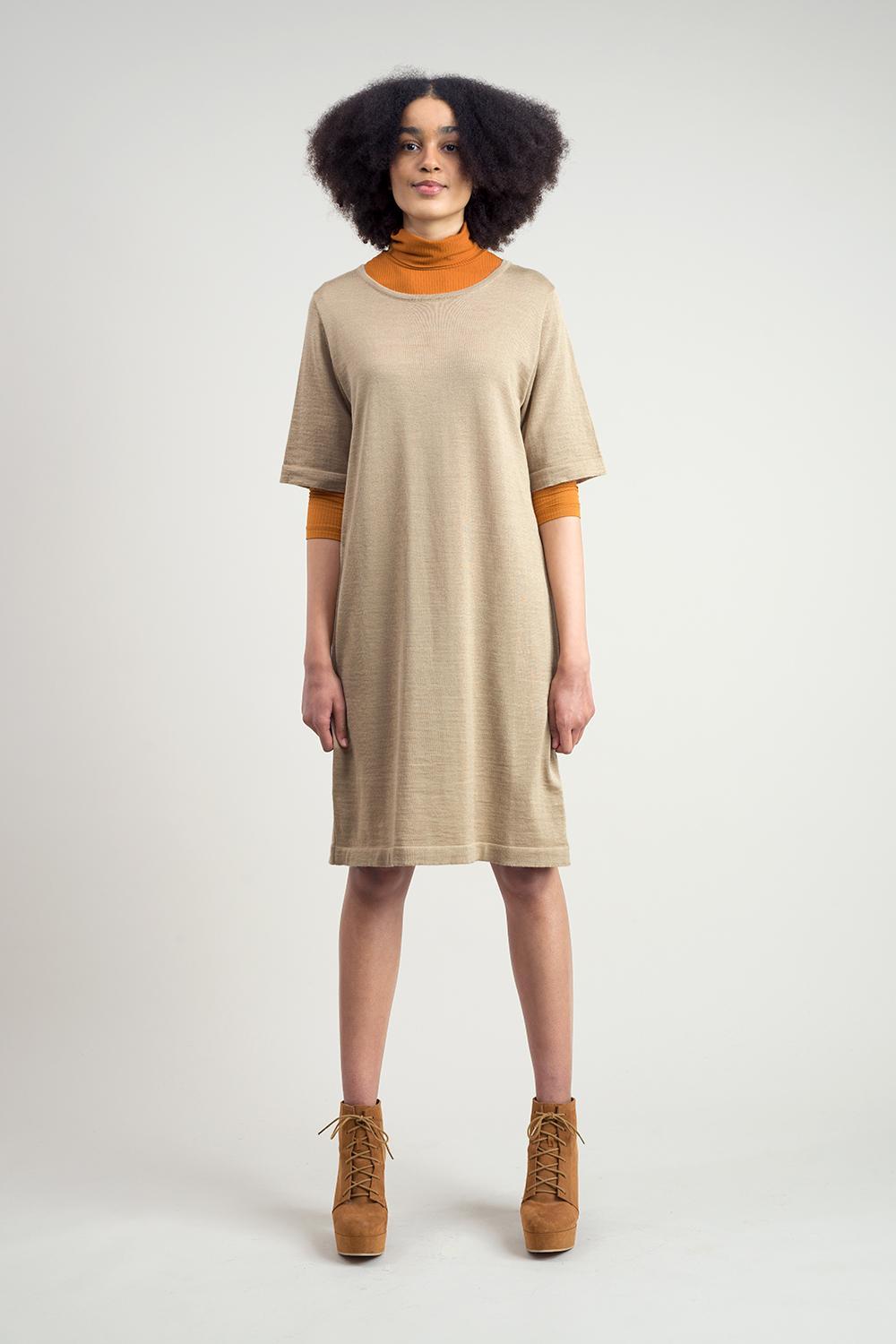 Poem-neulemekko, hiekka, XS, 2 LK, #4715
