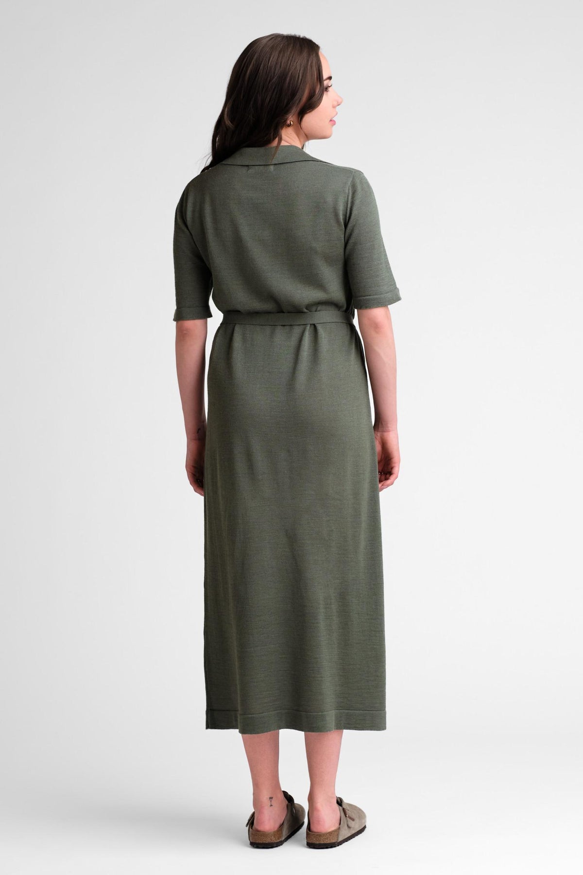 Voyage-neulemekko, khaki