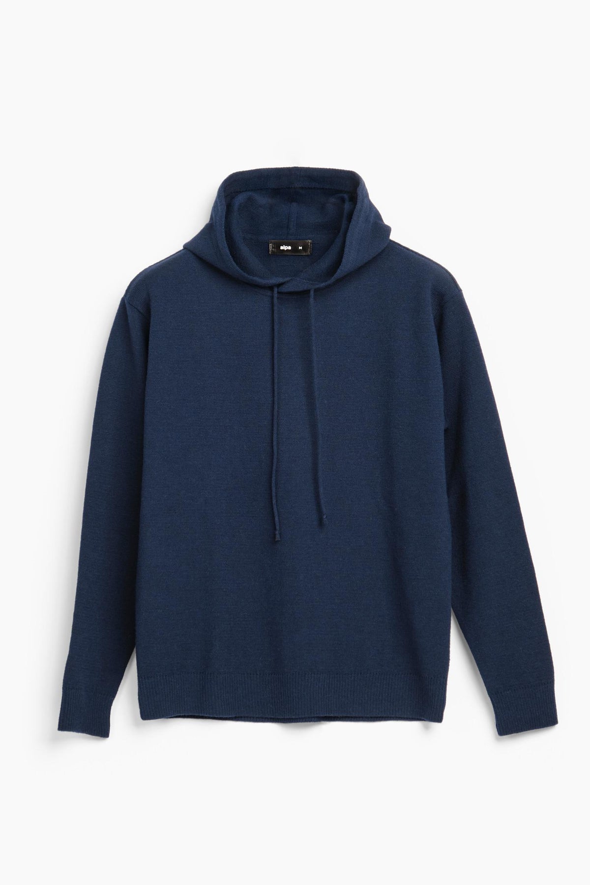 Hoodie-alpakkahuppari, navy