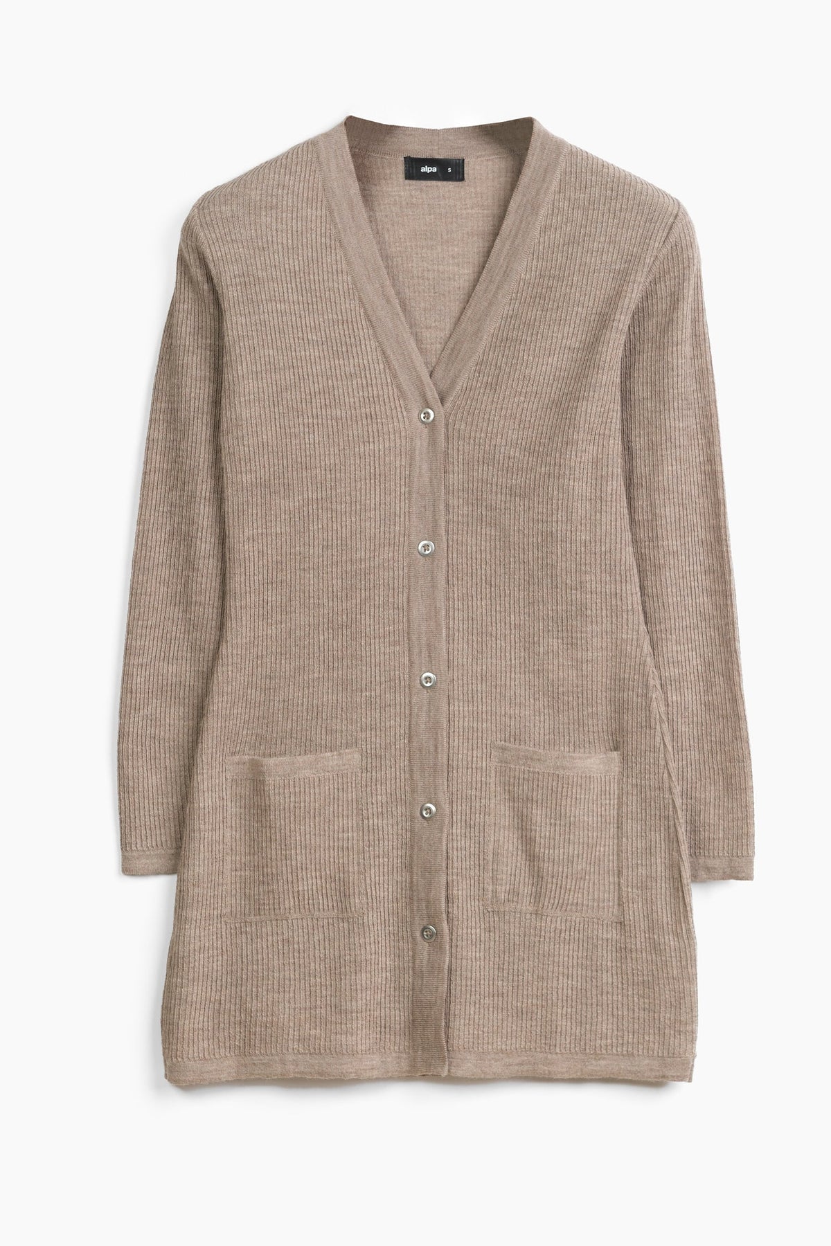 Rain-neuletakki, Greige, XS, 1 LK, #5107