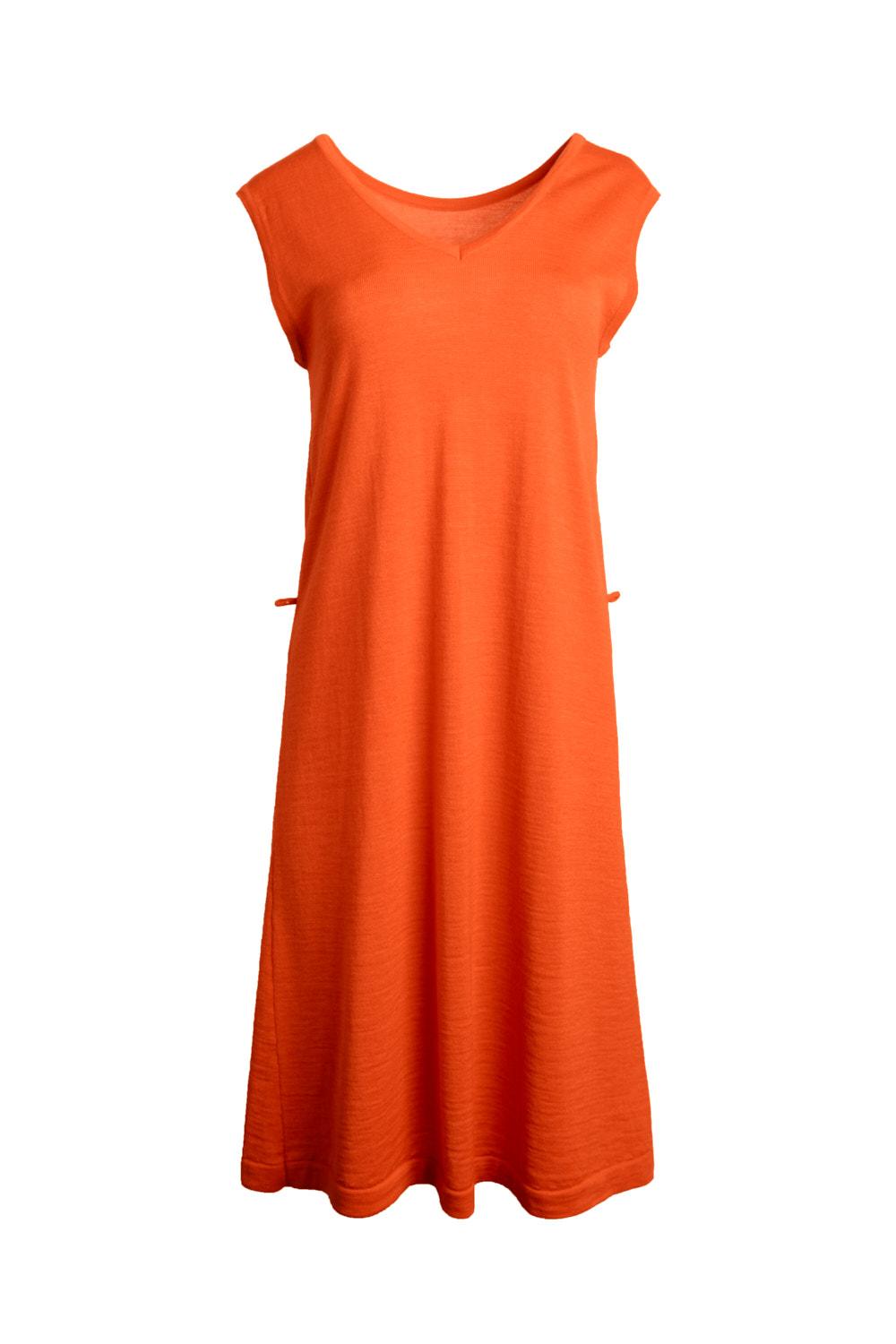 Bellflower-hihaton mekko, Oranssi, XS, 2 LK, #5384