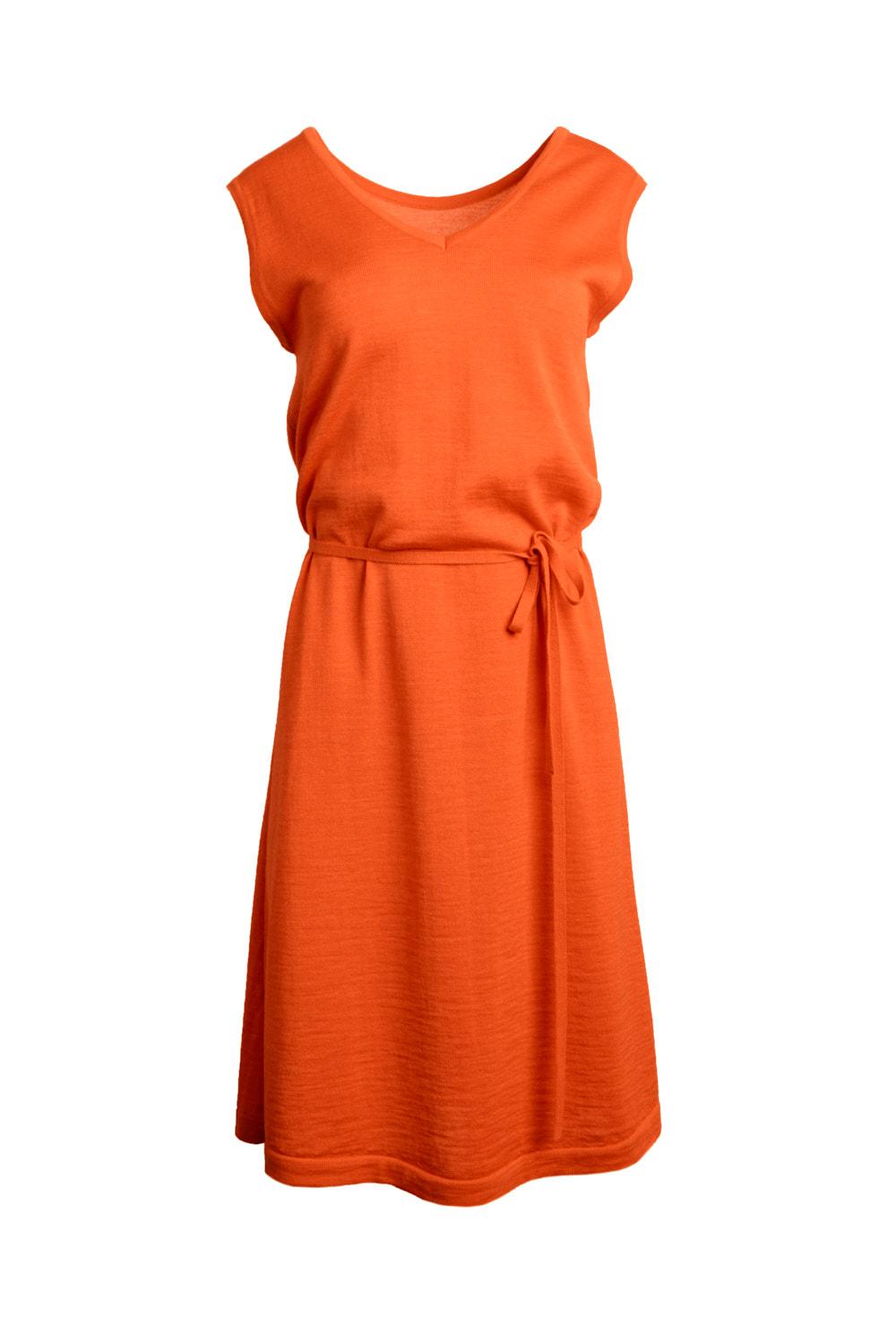 Bellflower-hihaton mekko, Oranssi, XS, 2 LK, #5384