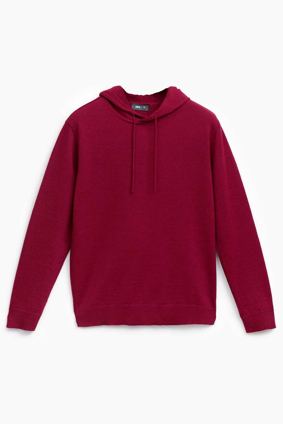 Hoodie-alpakkahuppari, karpalo