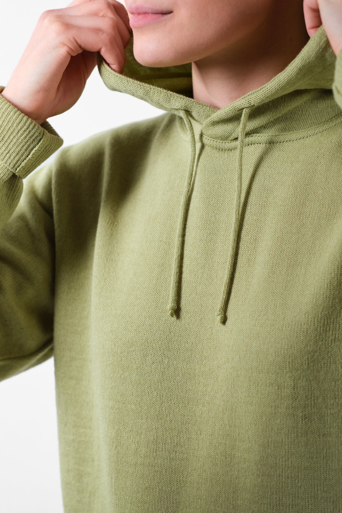 Hoodie-neulehuppari, päärynä