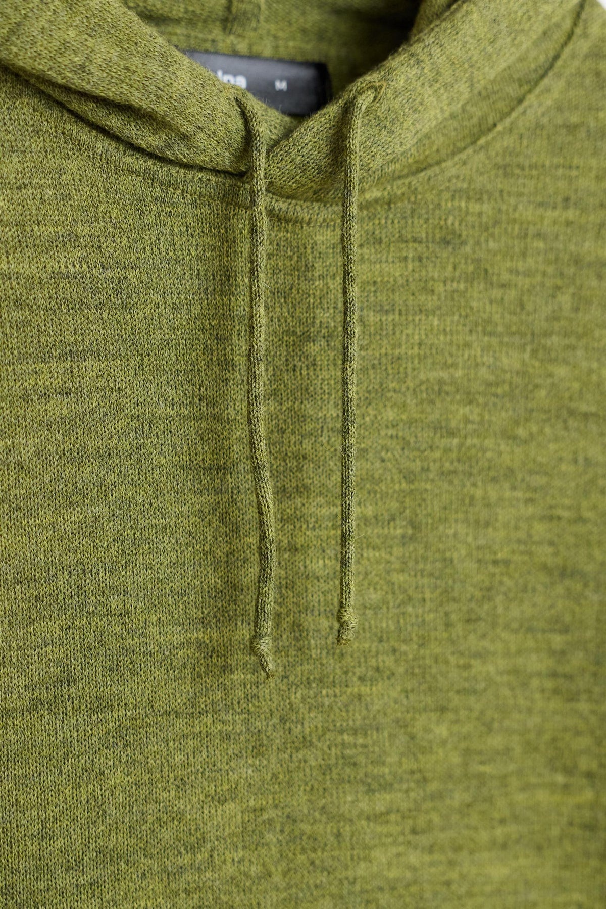 Hoodie-alpakkahuppari, pistaasi