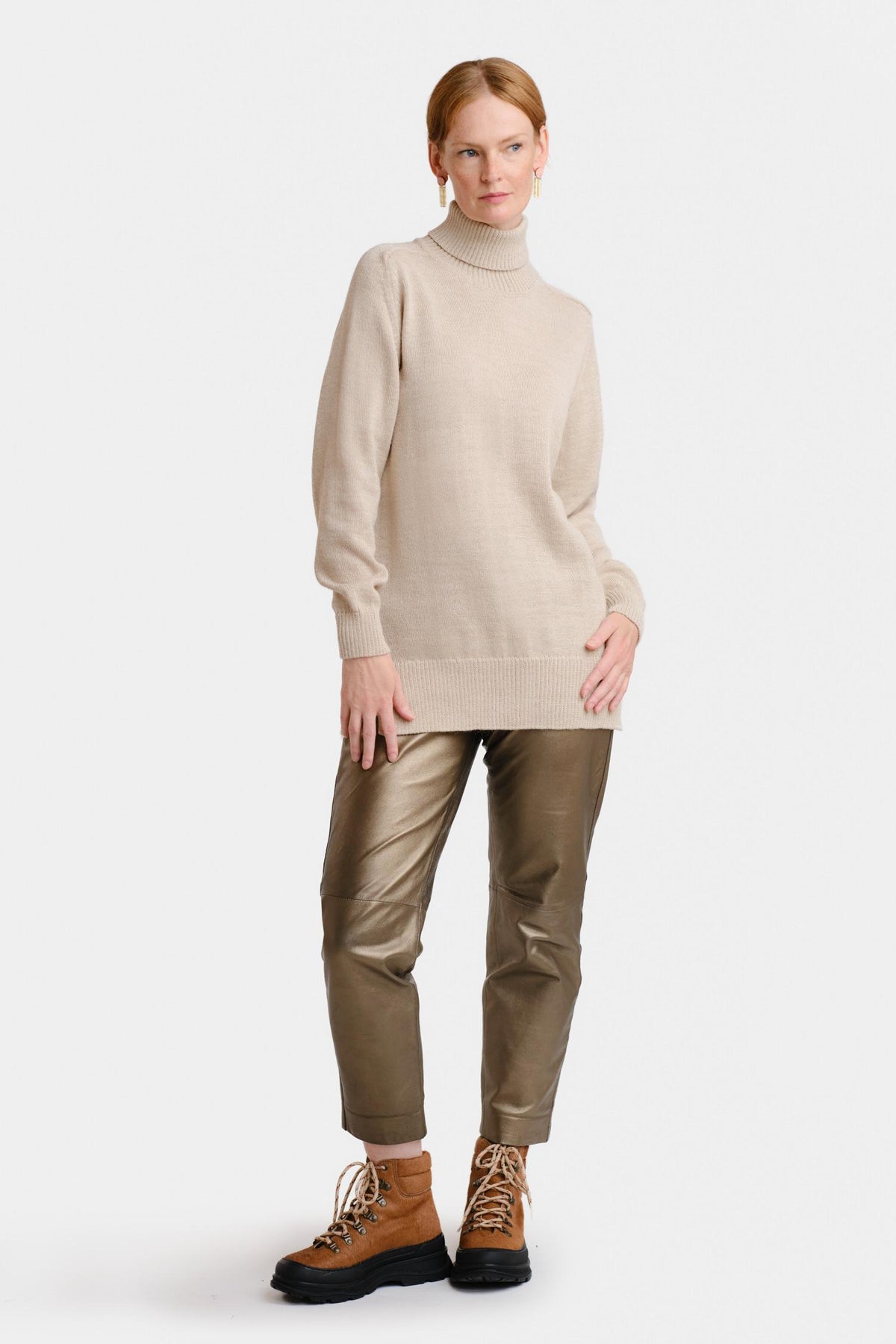 Mellow-pooloneule, beige