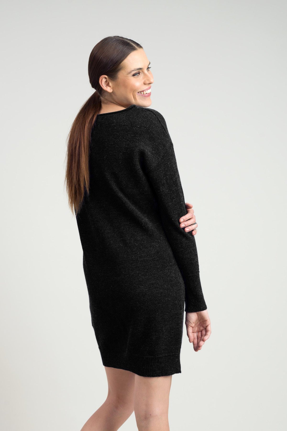 Chilly-neulemekko, Tummanharmaa, S, 1 LK, #7032