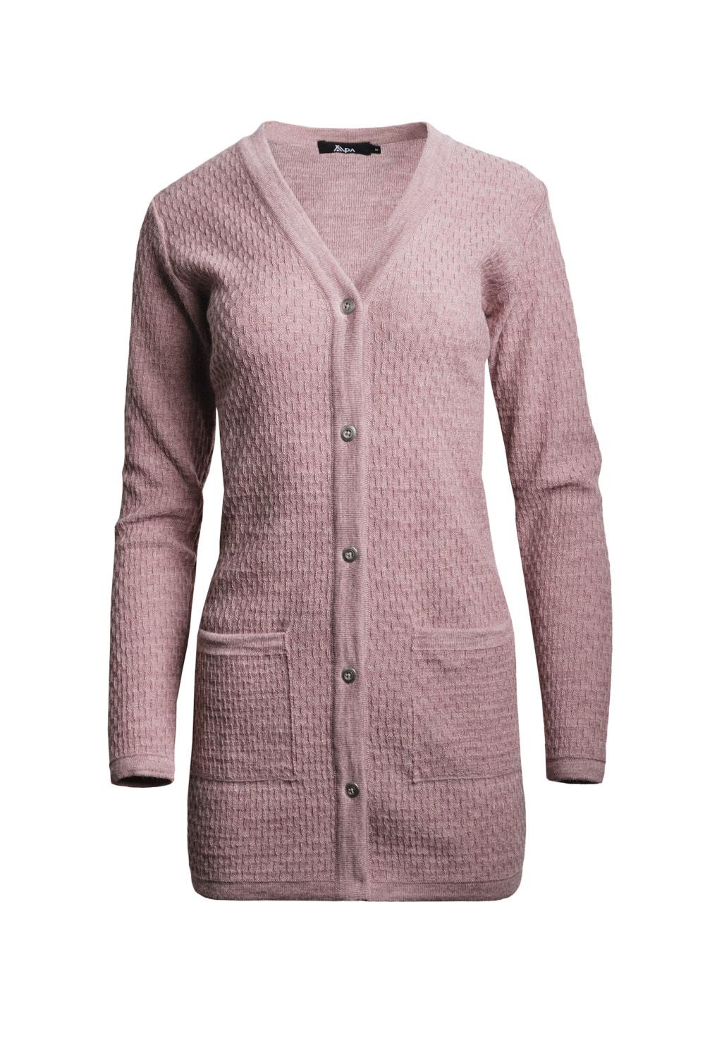 Drizzle-neuletakki, Roosa, XS, 1 LK, #6723