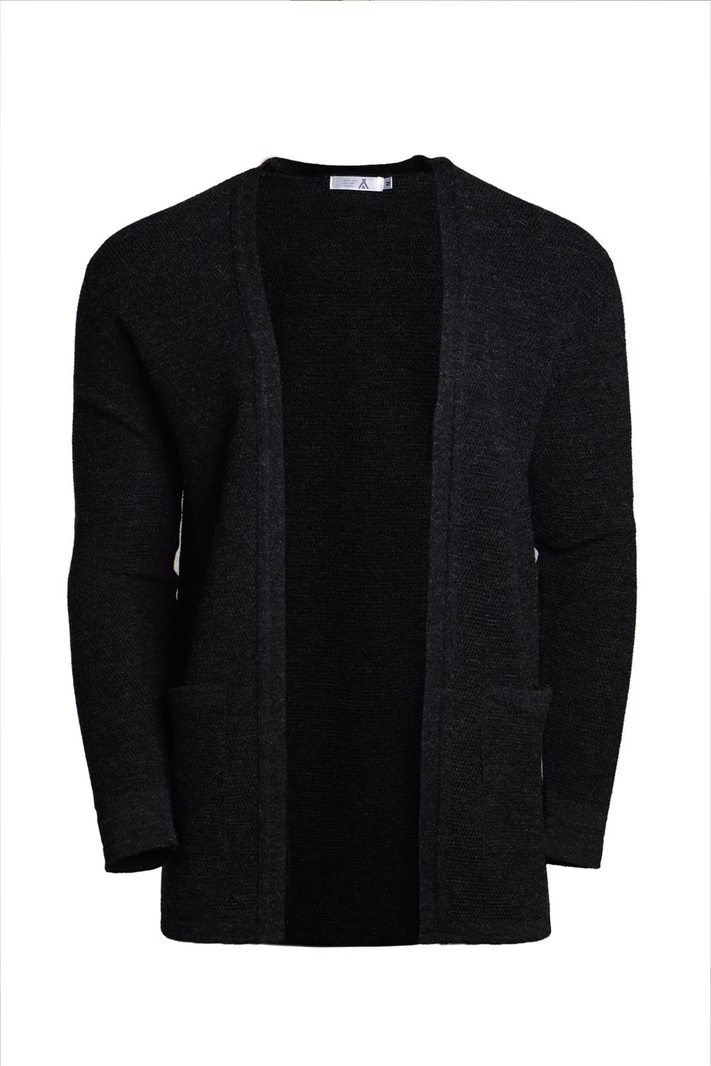 Edge-neuletakki, Tummanharmaa, XS, 1 LK, #7108
