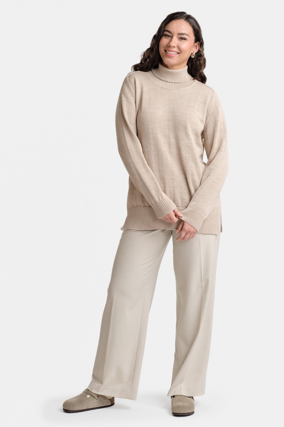 Mellow-pooloneule, beige