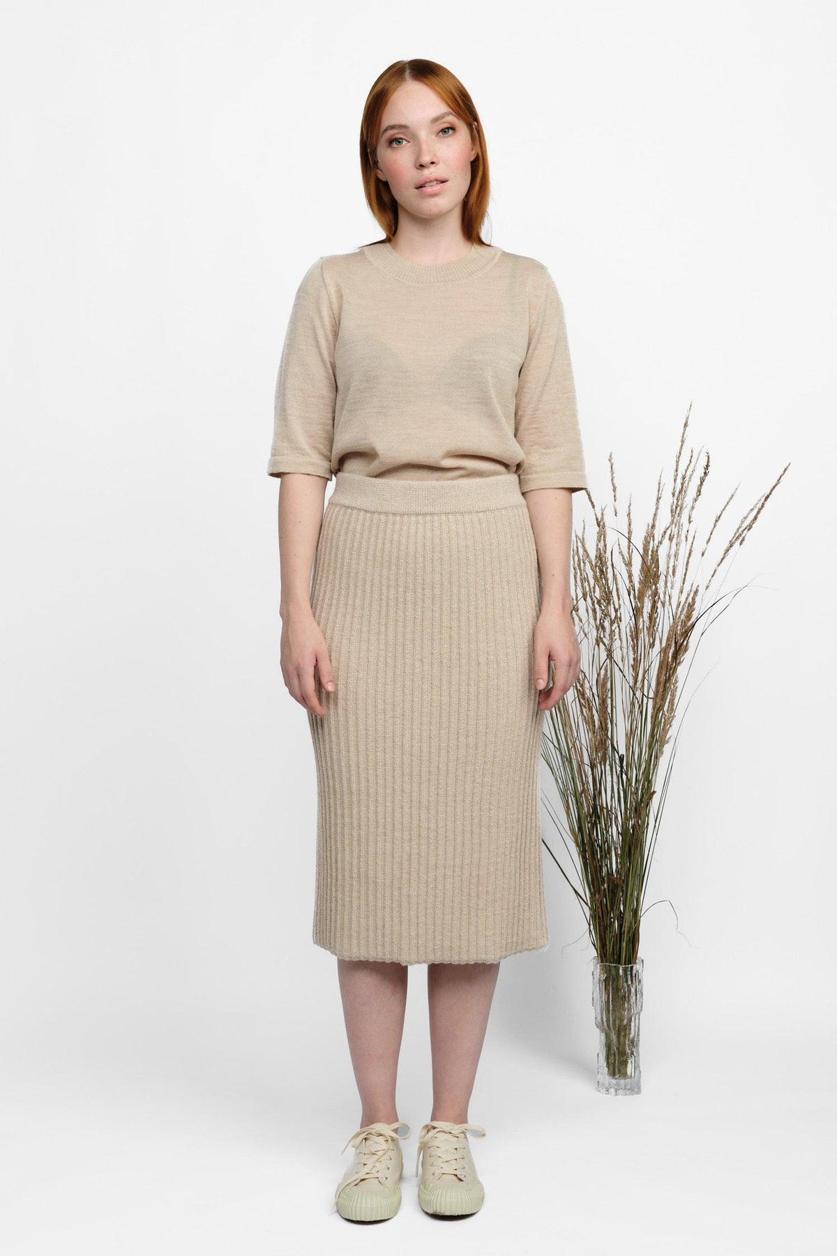 Reed-neulehame, Beige, XL, 1 LK, #7599